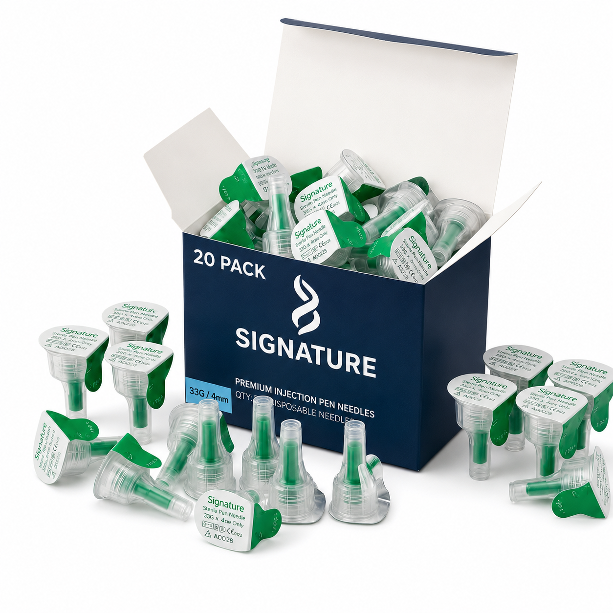 Buy Injection Pen Needles 32G 4mm (20-Pack) in the UK